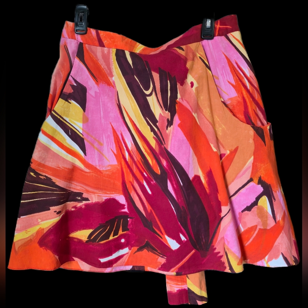 Anthropologie Cordelia "For Big Sky" Vibrant Multicolor Women's Skirt - Picture 4 of 8